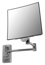 Miroir ECLIPS carré simple bras tubulaire (866609)