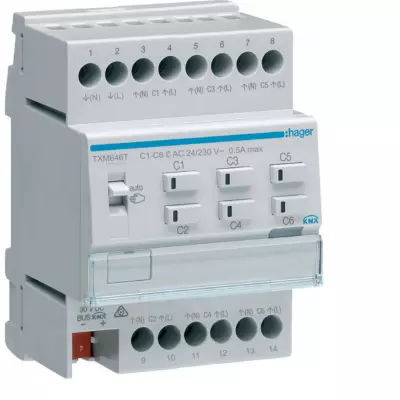 Mod. 6 S. chauf. TRIAC EASY (TXM646T)