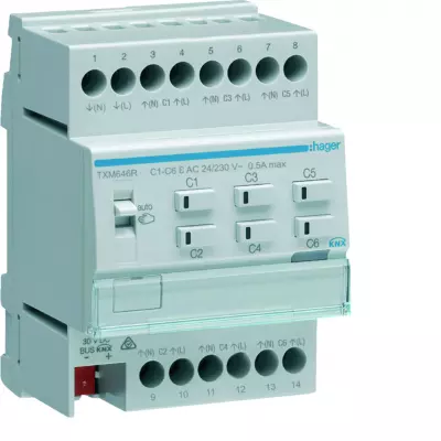 Mod. 6 S. chauf. TRIAC regul. (TXM646R)