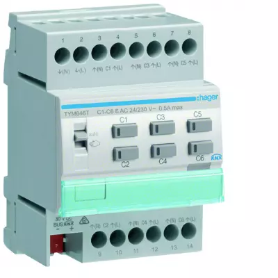 Mod. 6 S. chauffage TRIAC ETS (TYM646T)