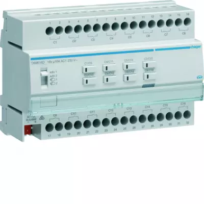 Module 16 sorties 16A/230V~ adapte pour charges capacitives / New Easy (TXM616D)