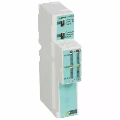 Module 2 lignes mise en s�curit� - alarme incendie type 1/2a (040690)