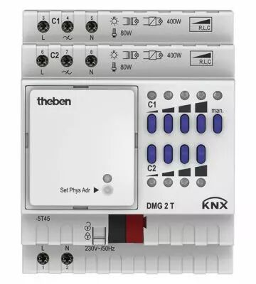 MODULE BASE VARIATEUR 2C 2X400VA OU 1X800VA DMG2 T KNX SERIE MIX (4930270)