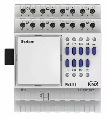 MODULE EXTENSION 8 CONTACTS TOUT OU RIEN POUR RMG 8S KNX (4930225)