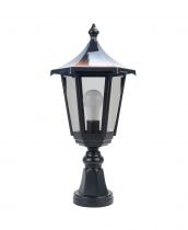 MONACO - Borne Ext. IP43 IK02, cuivré, E27 100W max., lampe non incl., haut.53cm (3045)