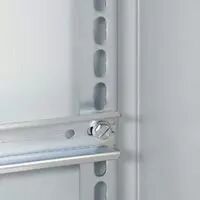 Montant profil� Lina 25 (2) - pour Atlantic/Inox - H 1400 (036159)