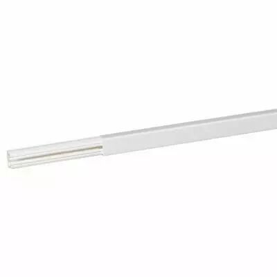 Moulure DLPlus 20x12,5mm - 1 compartiment - longueur 2,1m - blanc (030008)