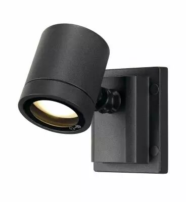 MYRA, applique et plafonnier ext�rieur, simple, anthracite, GU10/QPAR51, 50W max, IP55 (233105)