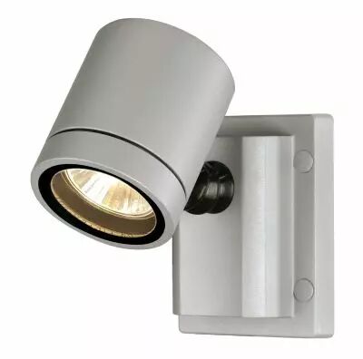 MYRA, applique et plafonnier ext�rieur, simple, gris argent, GU10/QPAR51, 50W max, IP55 (233104)