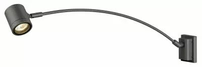 MYRA DISPLAY, spot sur tige ext�rieur, courge, anthracite, GU10/QPAR51, 50W max, IP55 (233135)