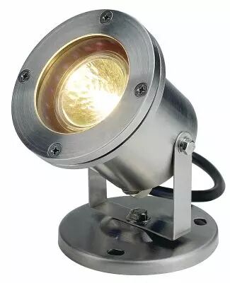 NAUTILUS, projecteur ext�rieur, inox, GX5.3/QR-C51, 35W max, IP67, inox 304 (229090)