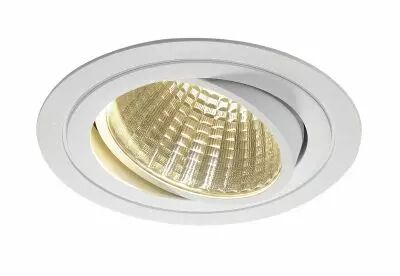 NEW TRIA 150, encastr� de plafond int�rieur, simple, rond, blanc, LED, 29W, 3000K, clips ressorts, variable 1-10V (114271)