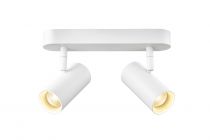 NOBLO, applique et plafonnier intérieur, double, blanc, LED, 16W, 2700K, variable Triac (1002974)