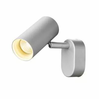 NOBLO, applique et plafonnier int�rieur, simple, argent, LED, 8W, 2700K, variable Triac (1002971)
