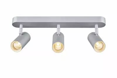 NOBLO, applique et plafonnier int�rieur, triple, argent, LED, 24W, 2700K, variable Triac (1002978)