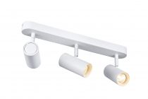 NOBLO, applique et plafonnier intérieur, triple, blanc, LED, 24W, 2700K, variable Triac (1002977)