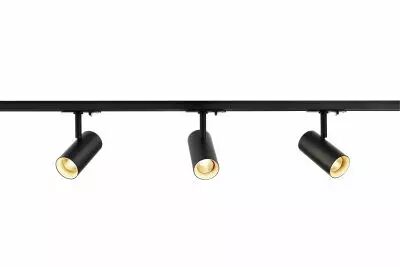 NOBLO SPOT, kit rail 1 allumage, int�rieur, noir, LED, 22,5W, 2700K, 2 rails de 1m, 3 spots, 1 connecteur et 2 embouts inclus (1