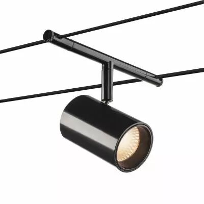 NOBLO SPOT, spot pour c�ble tendu T.B.T., int�rieur, noir, LED, 8,5W, 2700K (1002694)