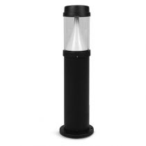 nolana potelet 720mm 20w cct 2400k/3000k/4000k alu noir 5ans (100391)