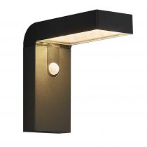 nordlux-applique murale - alya -  plastique - noir - solarled (2118231003)