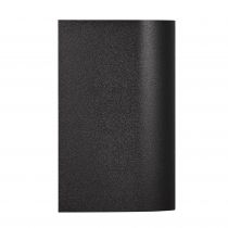 nordlux-applique murale - asbol - aluminium - noir - led module incl. (84971003)