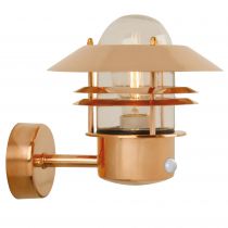 nordlux-applique murale - blokhus up sensor - cuivre - cuivre -  e27 (25031030)