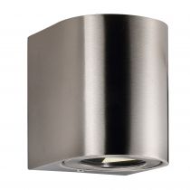 nordlux-applique murale - canto 2 - acier inoxydable - inox - led module incl. (49701034)