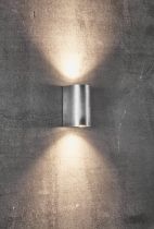 nordlux-applique murale - canto maxi 2 - acier galvanisé - acier galvanisé -  gu10 (49721031)