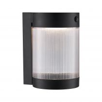 nordlux-applique murale - coupar solar - matière plastique - noir - led module incl. (2518201003)