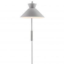 nordlux-applique murale - dial - métal - gris -  e27 (2213371010)