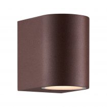nordlux-applique murale - dion - aluminium - rouille - gu10 (2518001009)