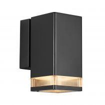 nordlux-applique murale - elm - aluminium - noir -  gu10 (45321003)