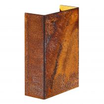 nordlux-applique murale - fold 10 - corten - corten - led module incl. (2019041038)