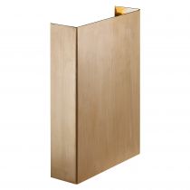 nordlux-applique murale - fold 15 - laiton - laiton - led module incl. (2019051035)