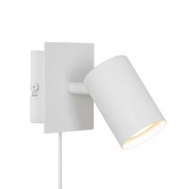 nordlux-applique murale - frida - métal - blanc -  gu10 (49801001)