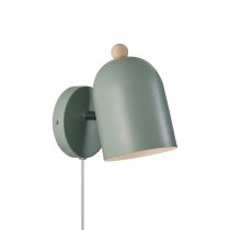 nordlux-applique murale - gaston - métal - vert poudré -  e27 (2412671023)