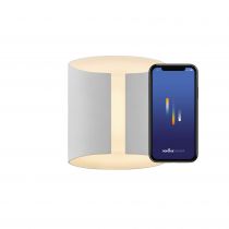 nordlux-applique murale - gripsmart - aluminium - blanc - led module incl. (2118201001)