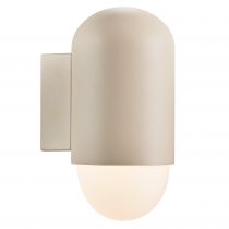 nordlux-applique murale - heka - aluminium - sablé -  e27 (2118211008)