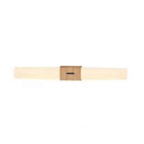 nordlux-applique murale - helva -  plastique - feuille de bois - led module incl. (2015311004)