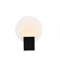 nordlux-applique murale - hester -  plastique - noir - led module incl. (2015391003)