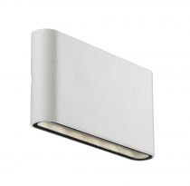 nordlux-applique murale - kinver - aluminium - blanc - led module incl. (84181001)