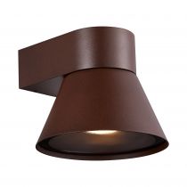 nordlux-applique murale - kyklop cone - aluminium - couleur rouille -  gu10 (2318071009)