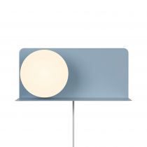 nordlux-applique murale - lilibeth - métal - bleu -  e14 (2312931006)