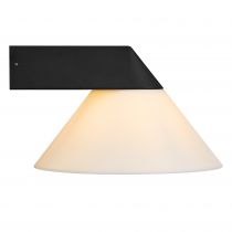 nordlux-applique murale - linas - aluminium - noir -  e27 (2418291003)