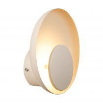 nordlux-applique murale - marsi - métal - beige - led module incl. (2312351009)