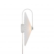 nordlux-applique murale - nadia -  plastique - blanc -  e14 (2412071001)