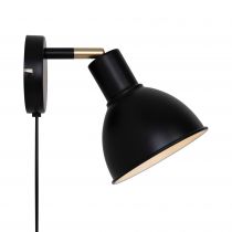 nordlux-applique murale - pop - métal - noir -  e27 (2213641003)