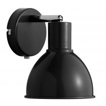 nordlux-applique murale - pop - métal - noir -  e27 (45841003)