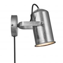 nordlux-applique murale - porter - métal - acier galvanisé -  e27 (2213051031)