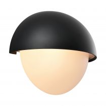 nordlux-applique murale - scorpius maxi rond - matière plastique - noir - e27 (2518421003)